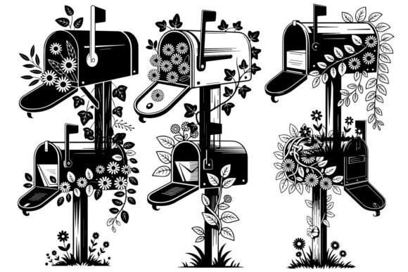 Download Floral Mailbox Svg Bundle - Premium Bundle