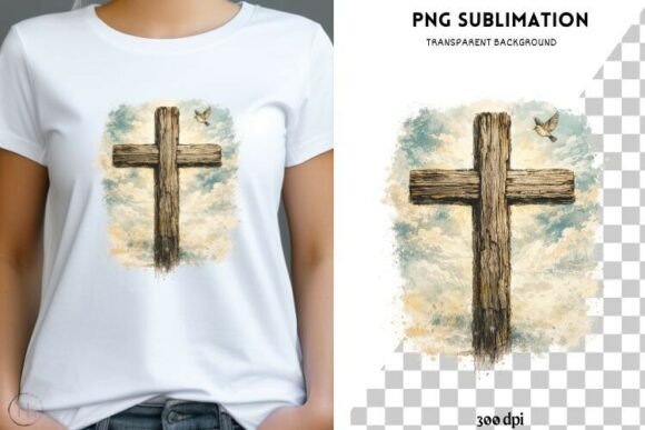 Download Rustic Cross PNG, Watercolor Christian - Rustic cross Collection