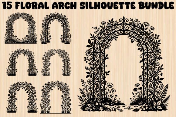 Download Floral Arch SVG Bundle - Premium Resources